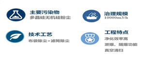 Shaanxi tianhong silicon material dust oil mist control project